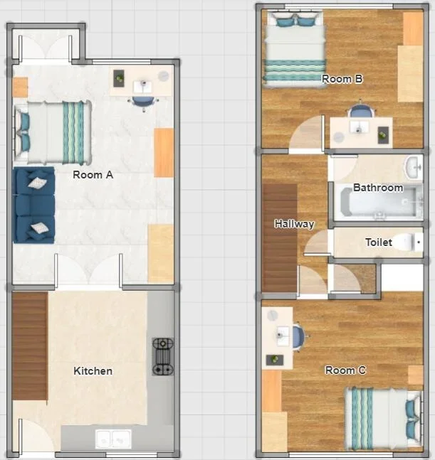 Flat Windsor Terrace in Greater London
