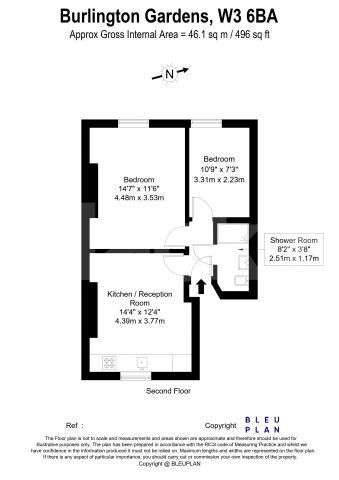 Flat Iverson Road in Greater London