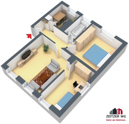 Wohnung Auf den Gebinden in Zeitz