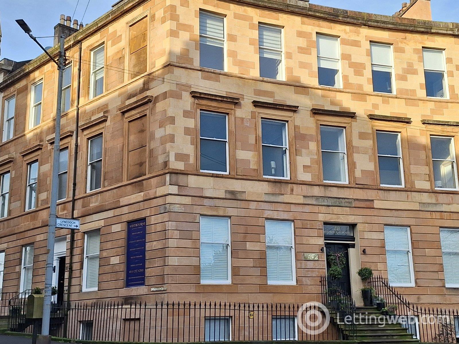 Flat Lynedoch Street in Glasgow