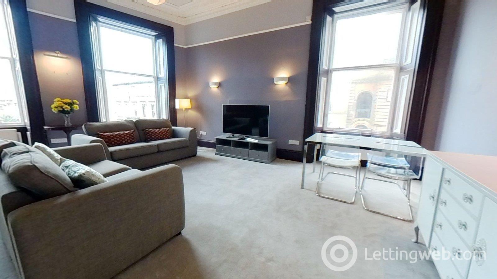 Flat Lynedoch Street in Glasgow
