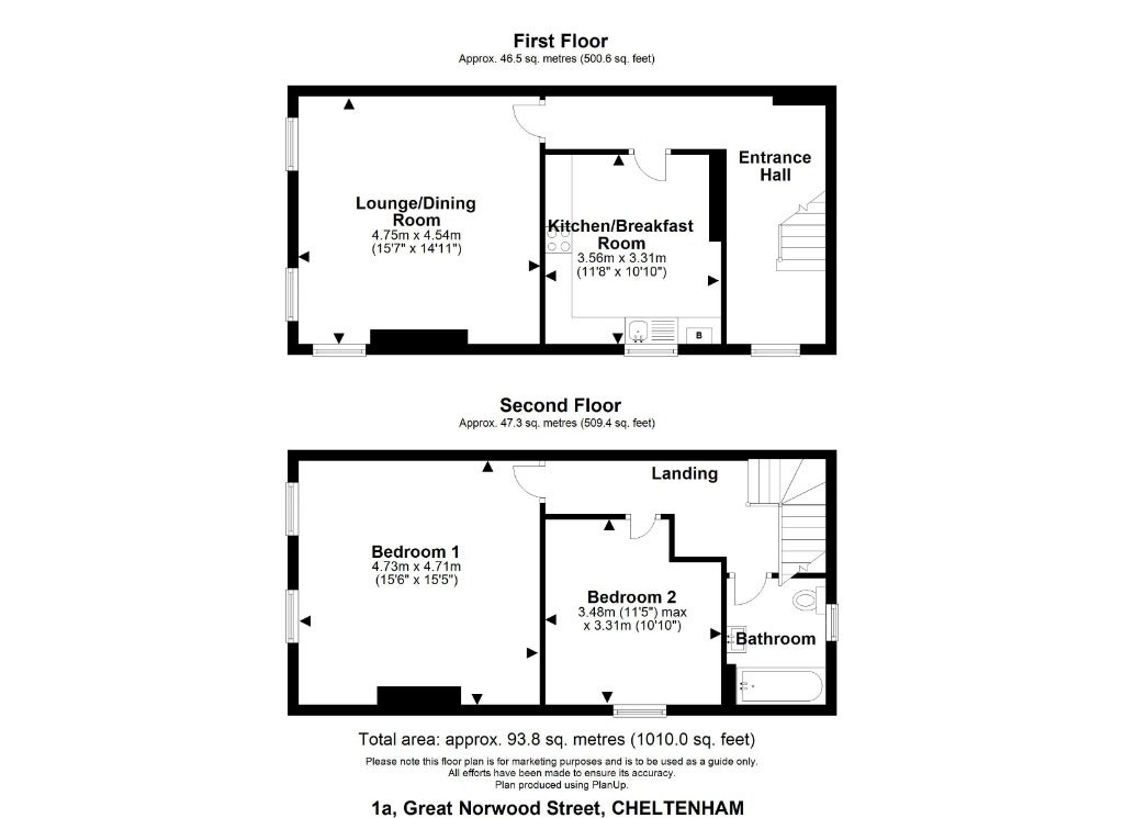 Flat Great Norwood Street in Cheltenham