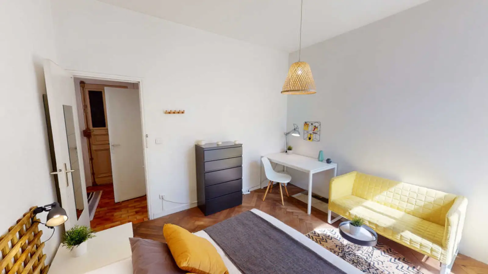 Chambre Avenue Georges Clemenceau à Montpellier