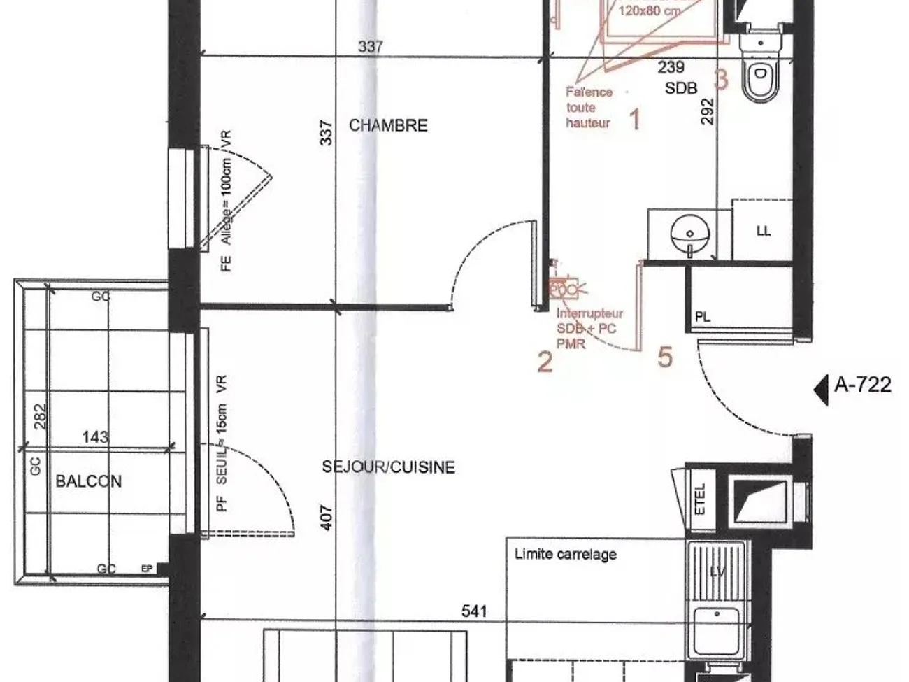 Flat Rue Henri Bergson in Asnières-sur-Seine