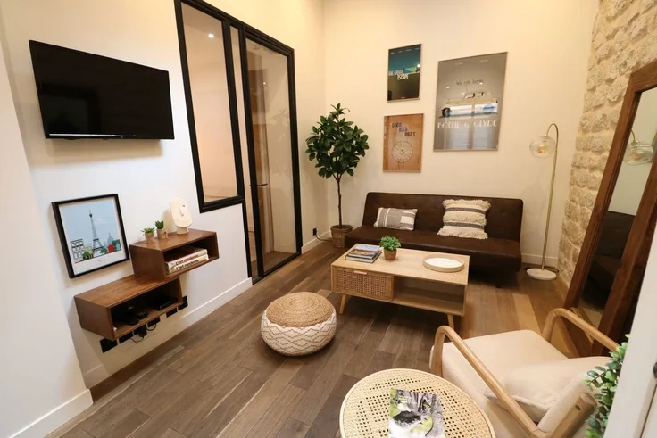 Flat Boulevard de Charonne in Paris