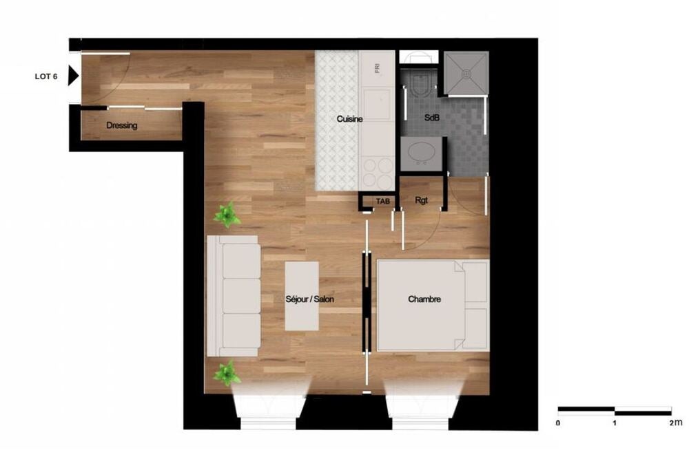 Appartement Rue Sainte-Cécile à Marseille