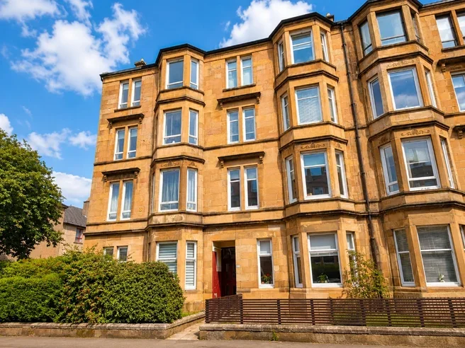 Flat Wood Street in Glasgow