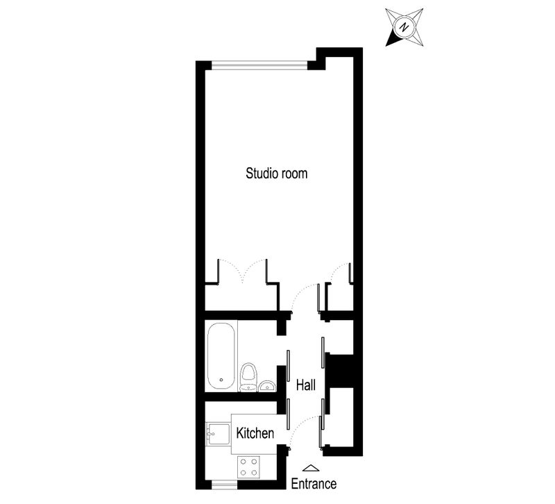 Flat Goswell Road in City of London