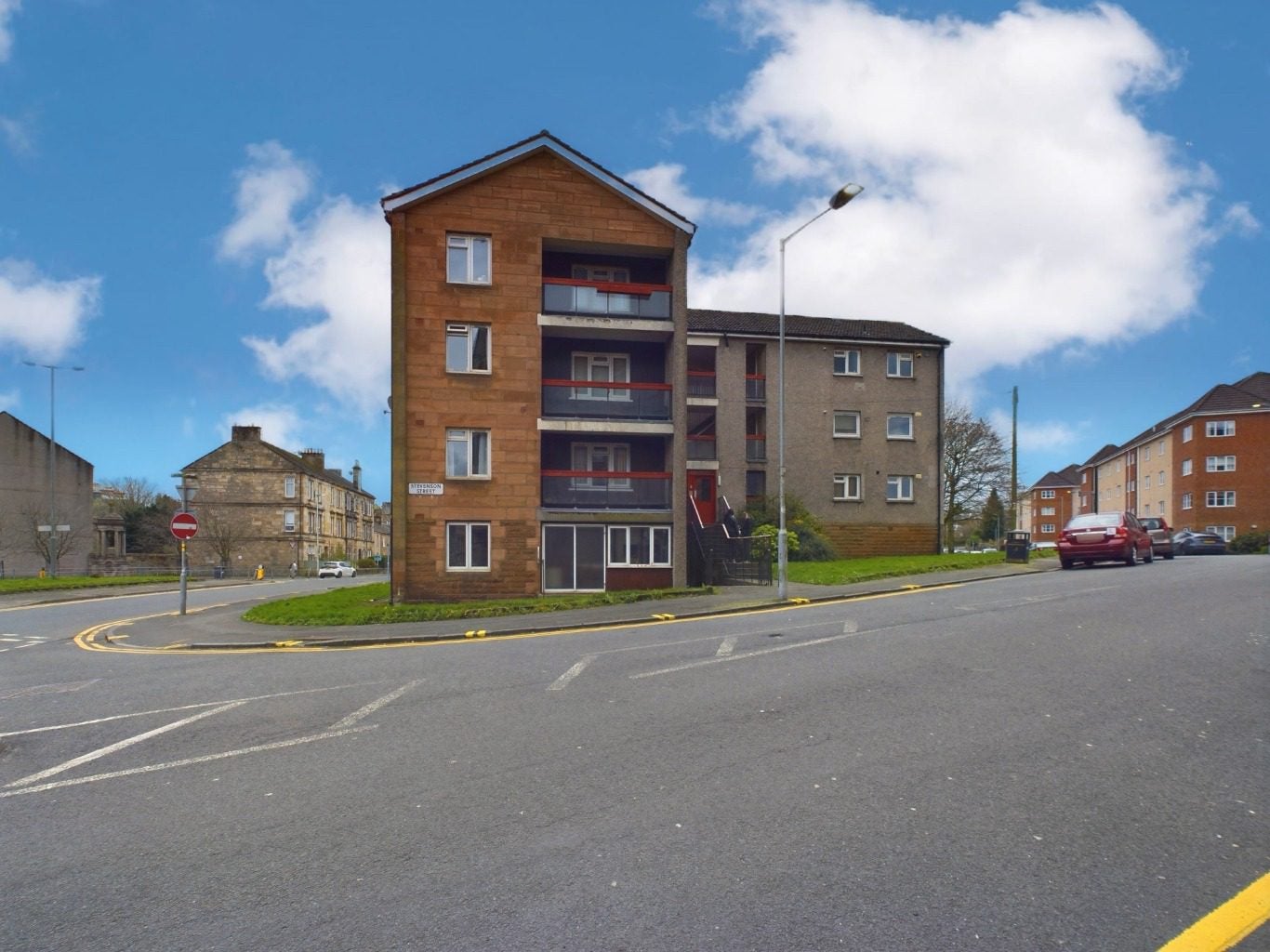 Flat Stevenson Street in Paisley