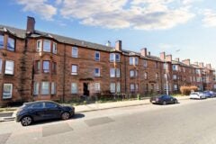 Flat Dumbarton Road in Glasgow