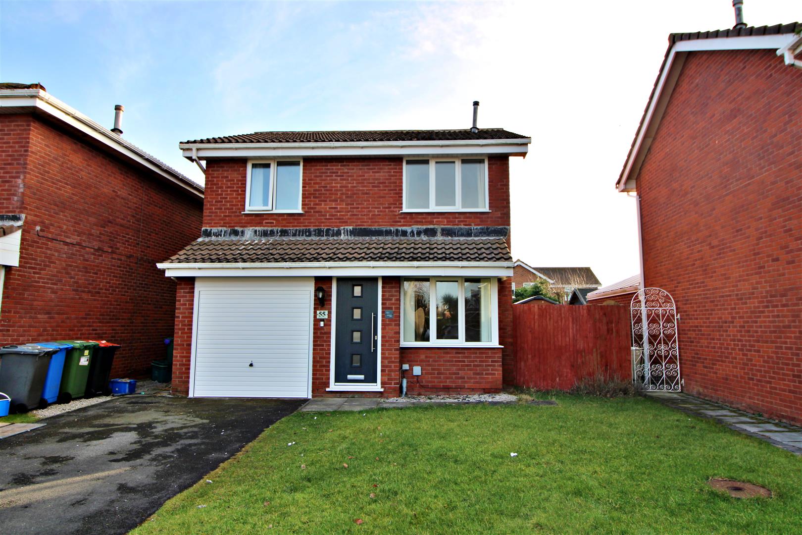 House Mariners Close in Borough of Wyre