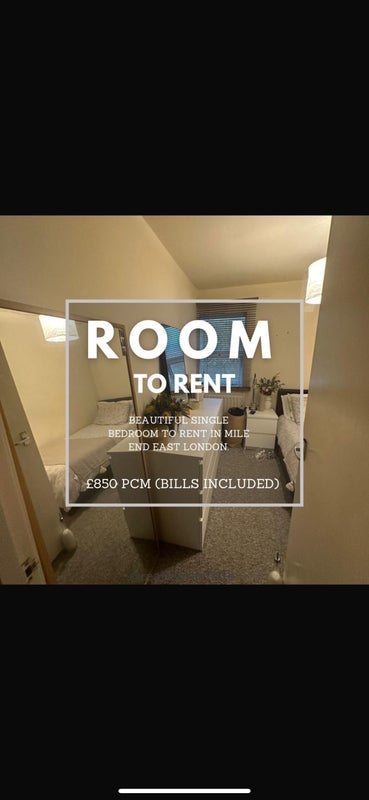 Room Bow Road in Greater London