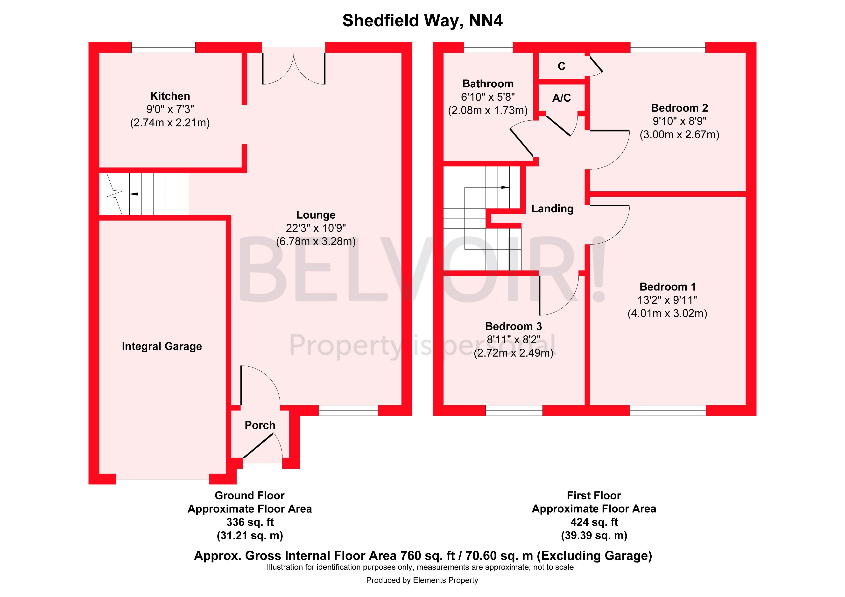 House Shedfield Way in Collingtree