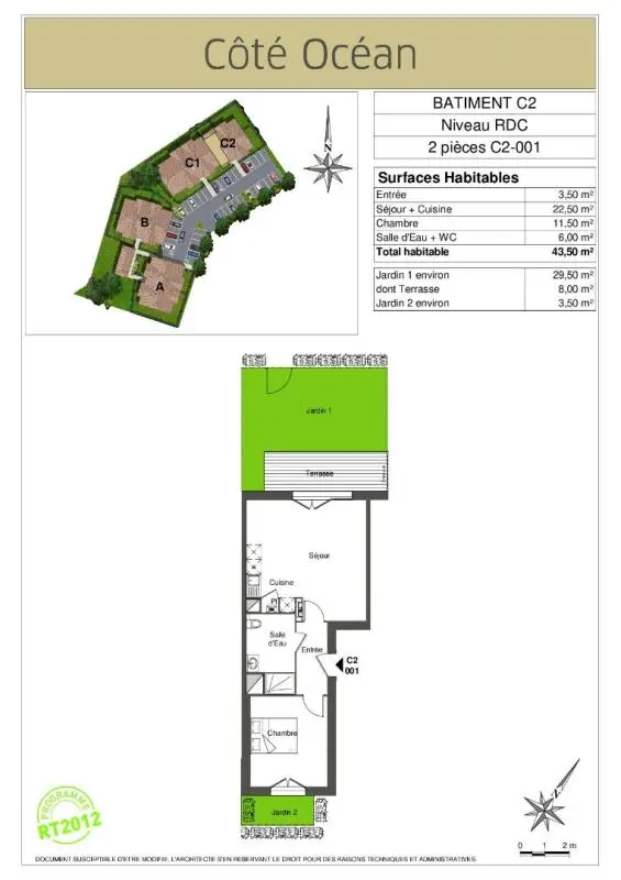 Flat Avenue de Caupos in Biscarrosse