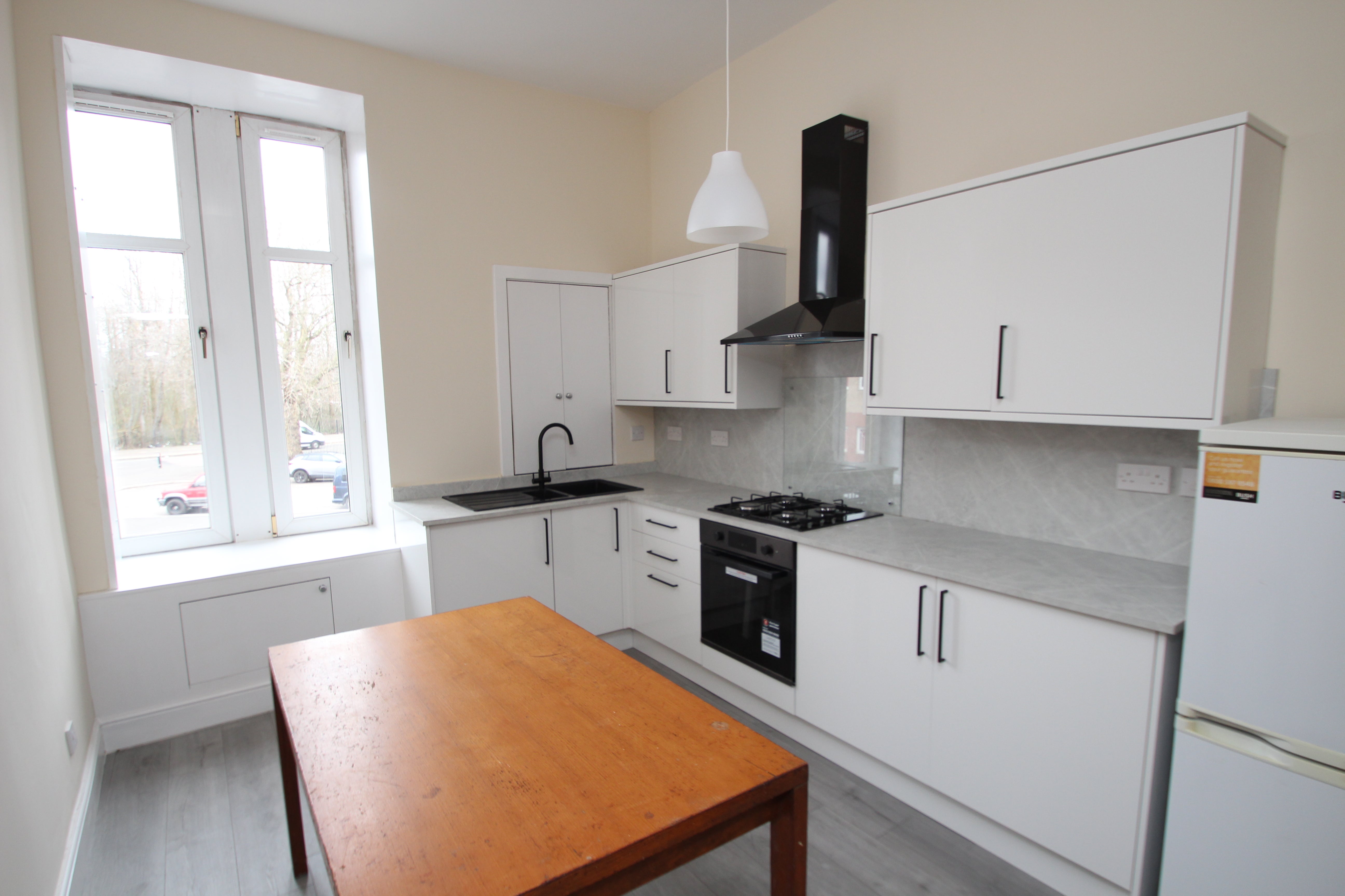 Flat Harvie Street in Glasgow