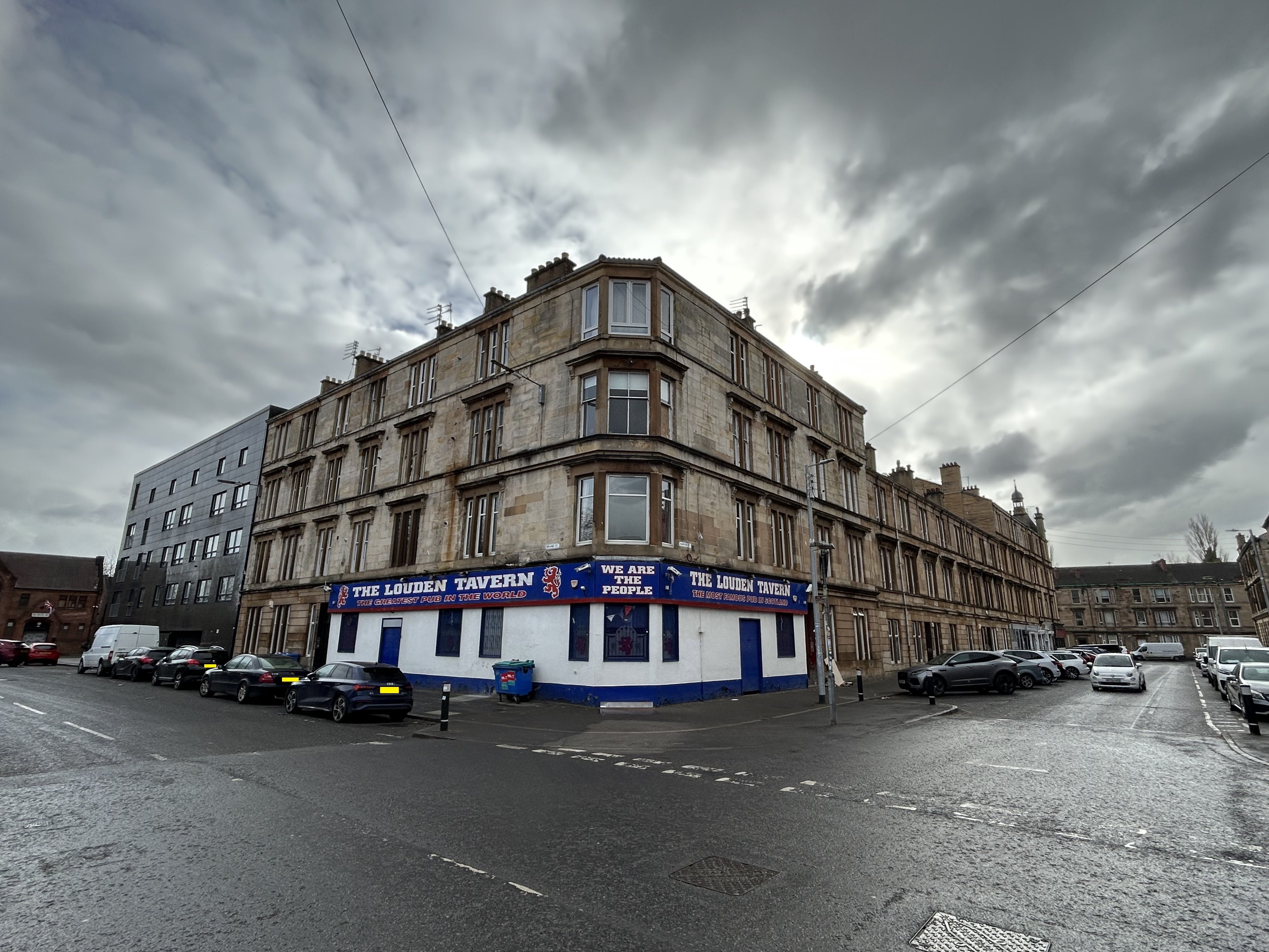 Flat Harvie Street in Glasgow