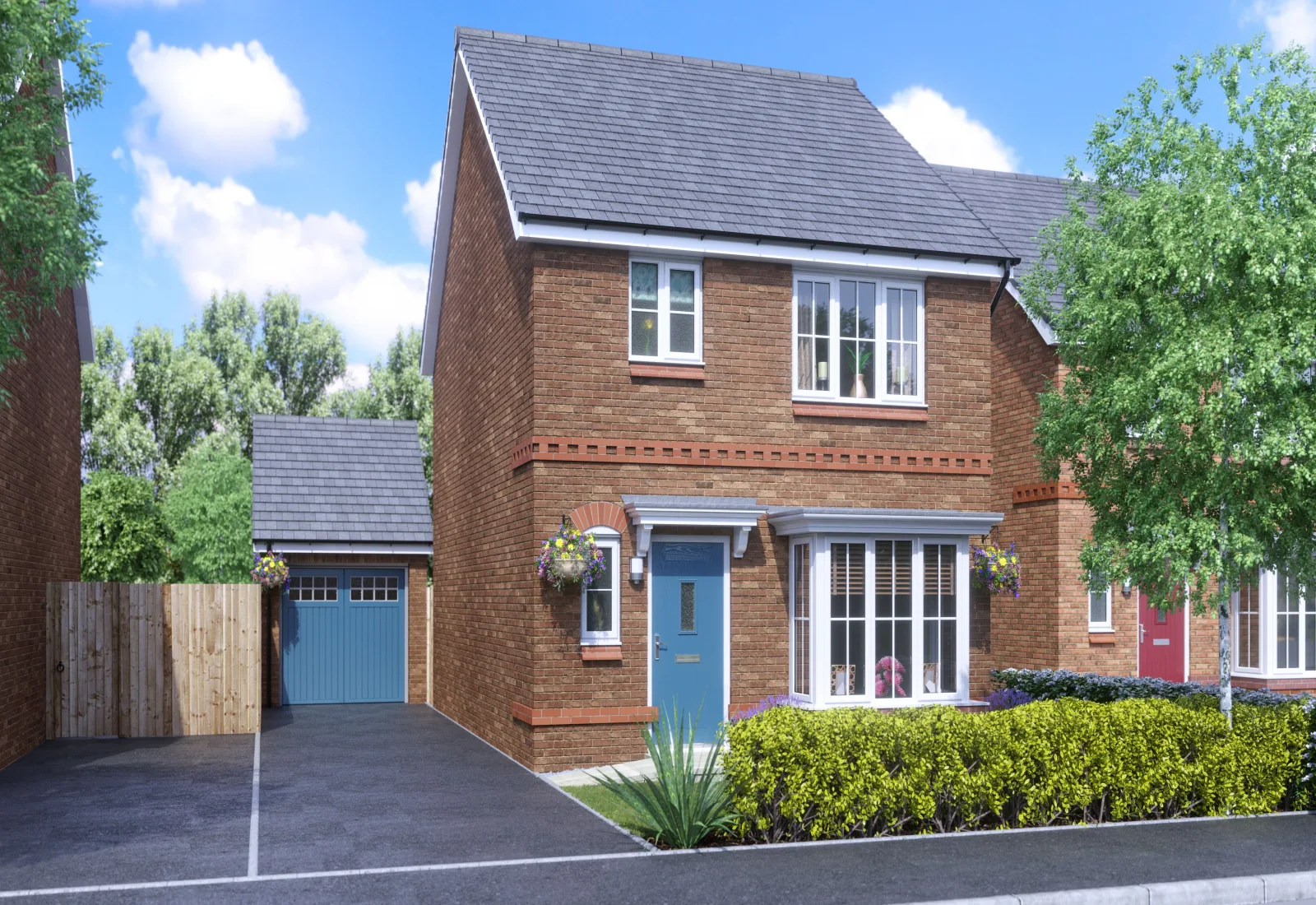 House Bee Hive Green in Westhoughton