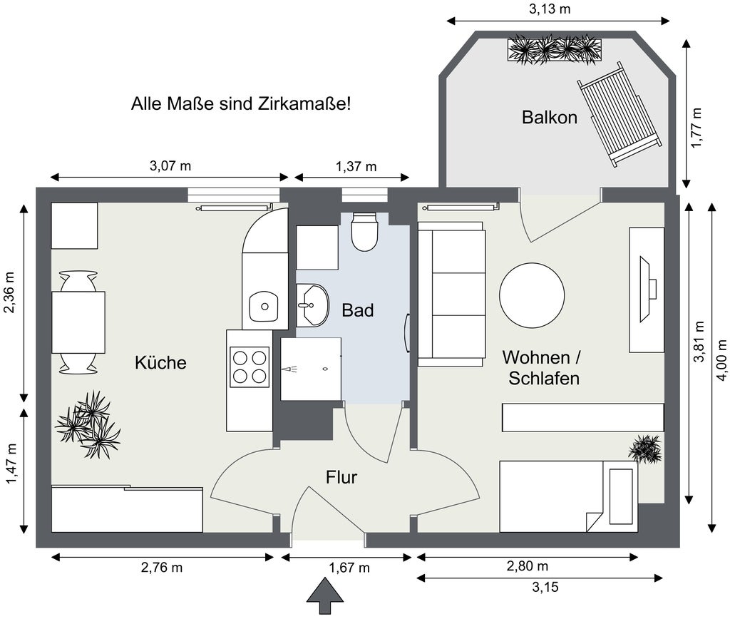 Wohnung Gagarinstraße in Gera