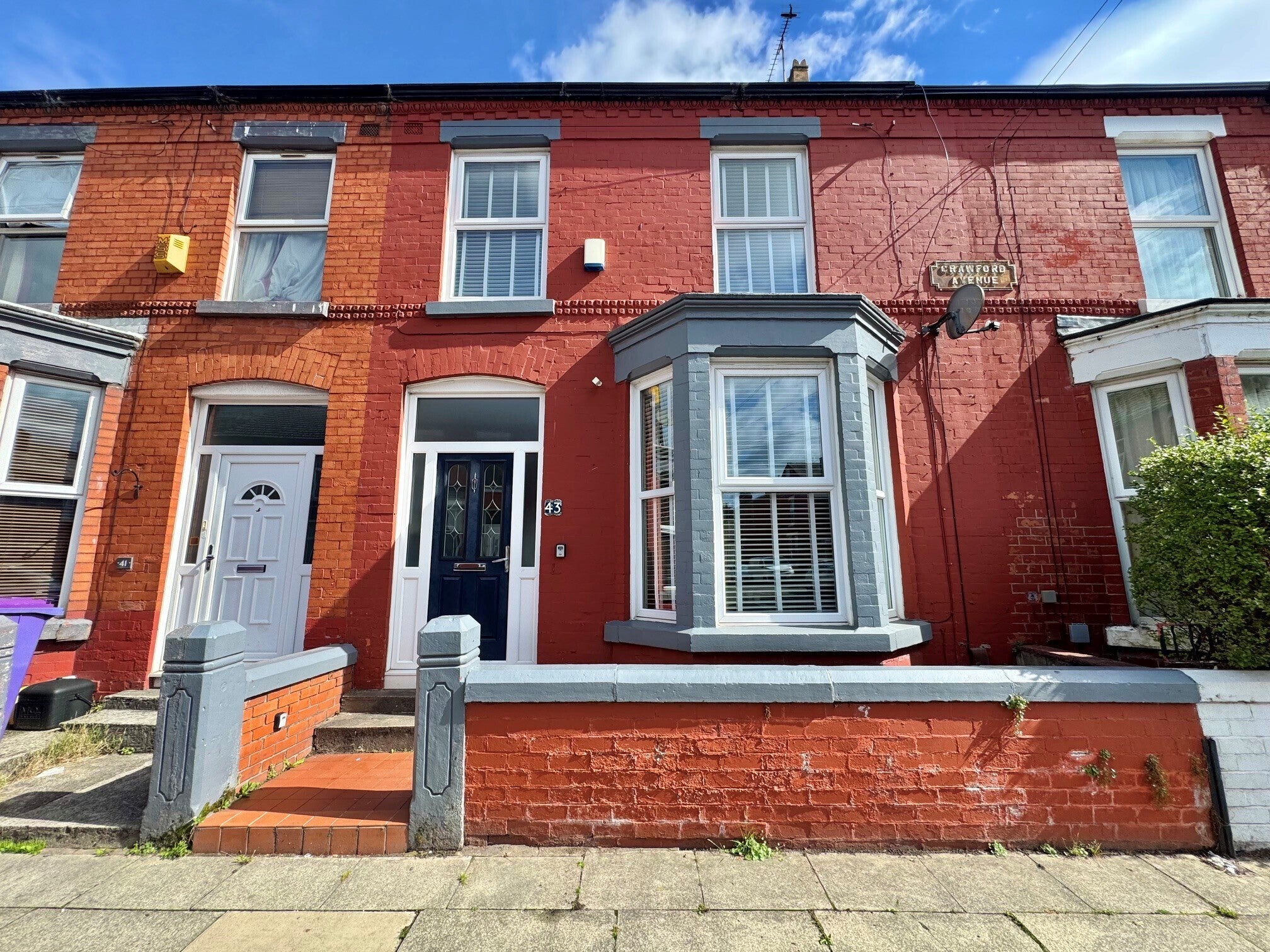 House Crawford Avenue in Liverpool