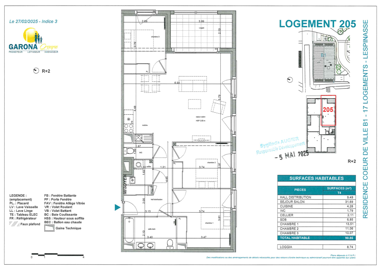 Flat Impasse du Boulodrome in Lespinasse
