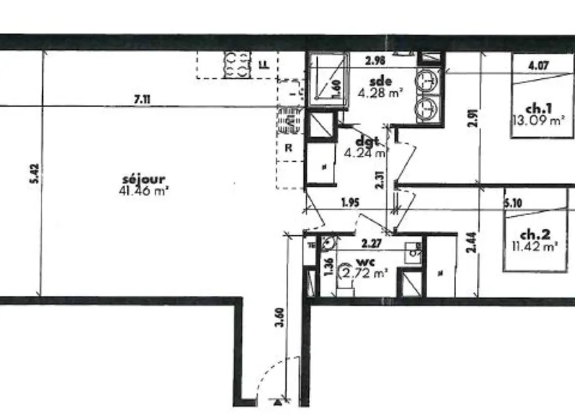 Flat Rue Auguste Nayel in Lorient