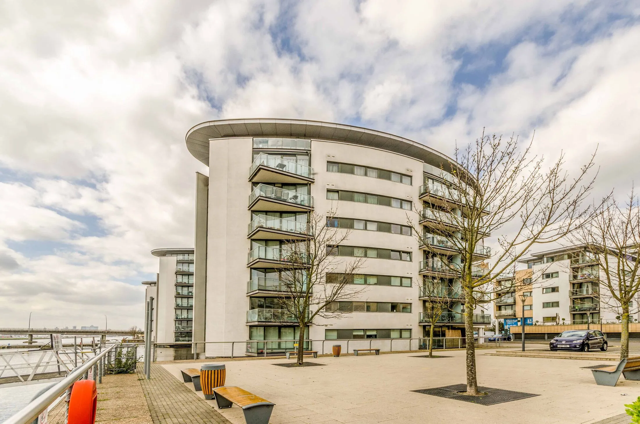Flat Albert Basin Way in Greater London