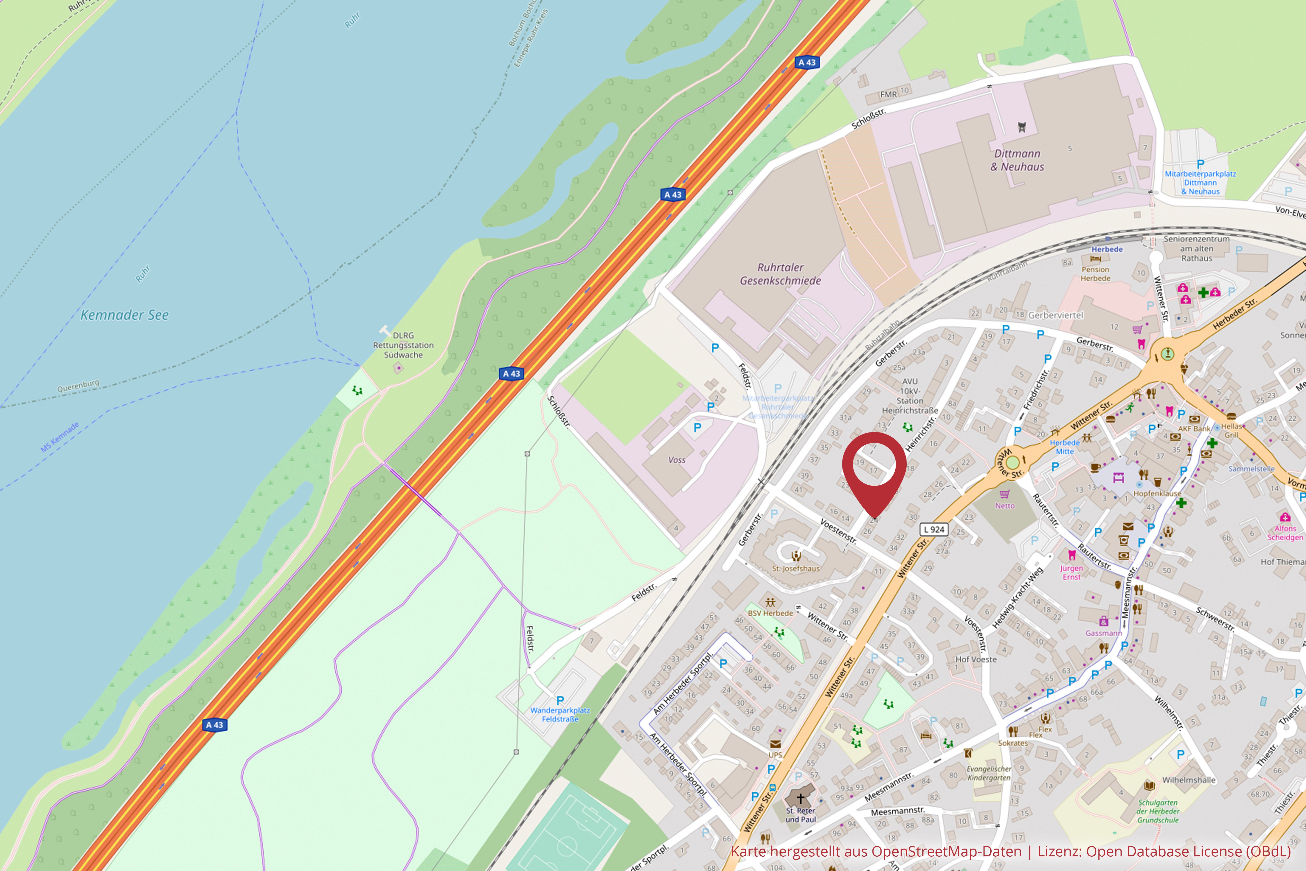 Wohnung Heinrichstraße in Witten