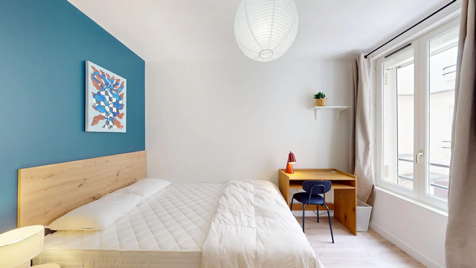 Room Rue de Tourtille in Paris