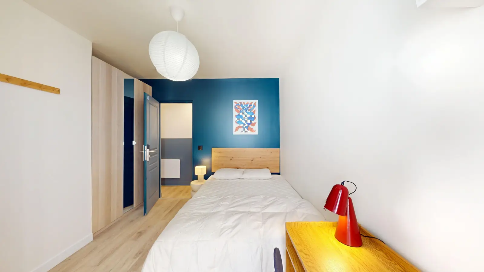 Room Rue de Tourtille in Paris