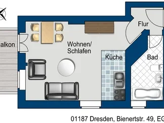 Wohnung Bienertstraße in Dresden