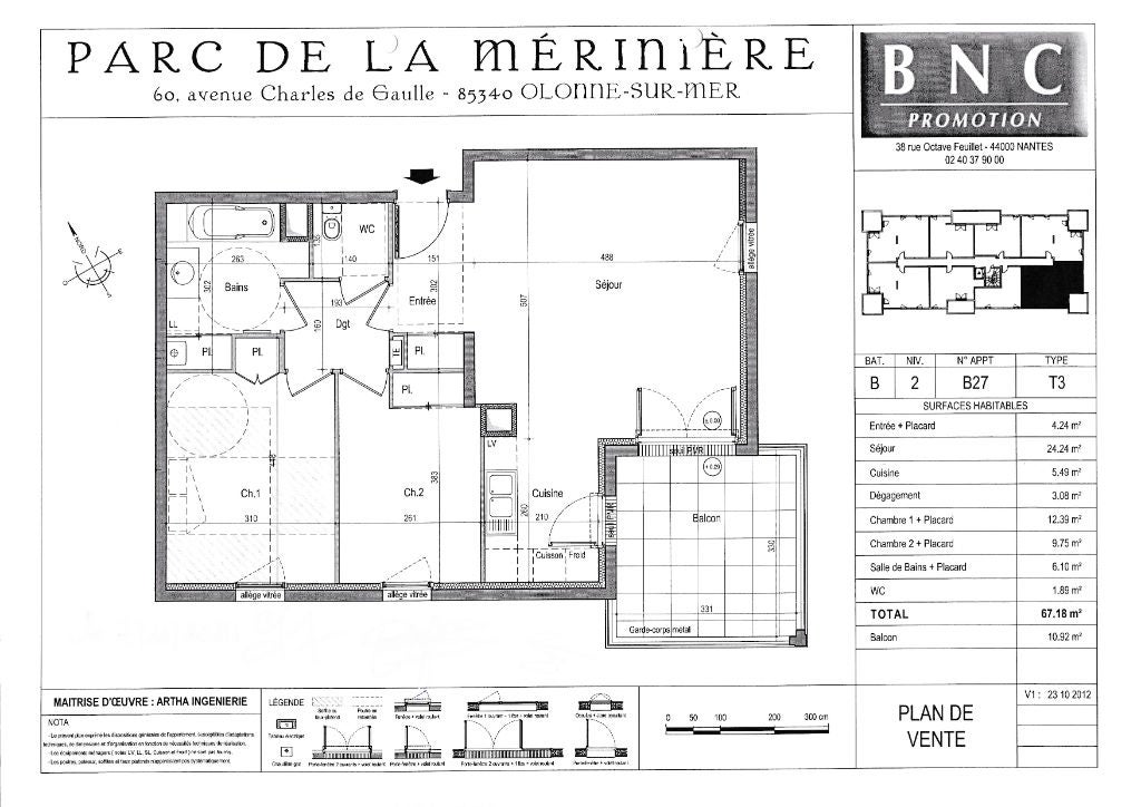Maison Avenue Charles de Gaulle à Les Sables-d'Olonne