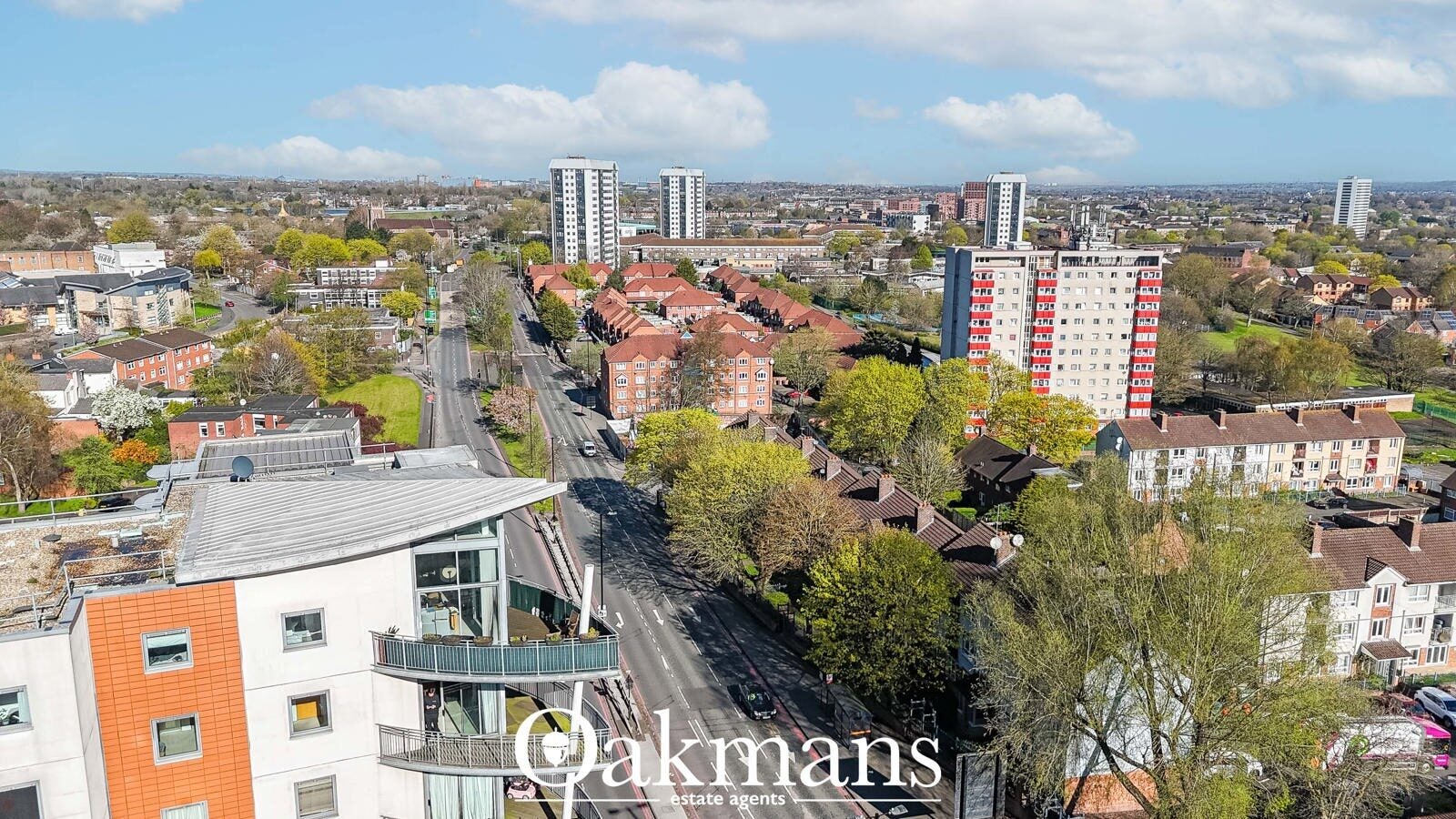Flat Ladywood Middleway in Birmingham