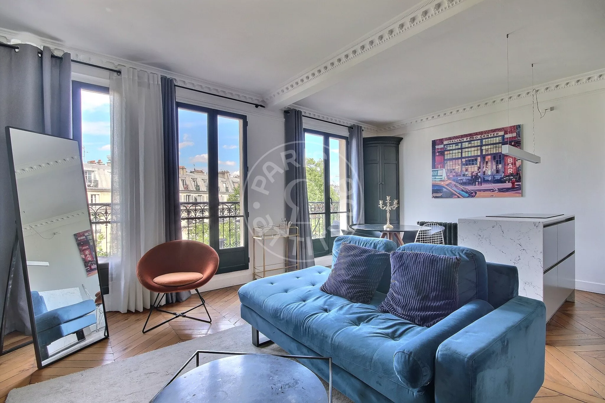 Flat Rue Richard Lenoir in Paris
