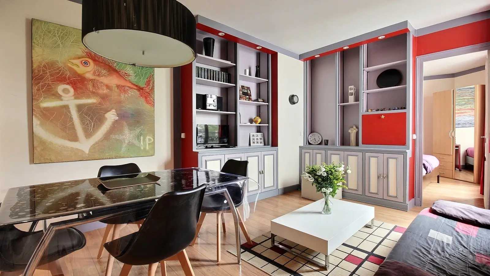 Appartement Rue de l'Amiral Roussin à Paris