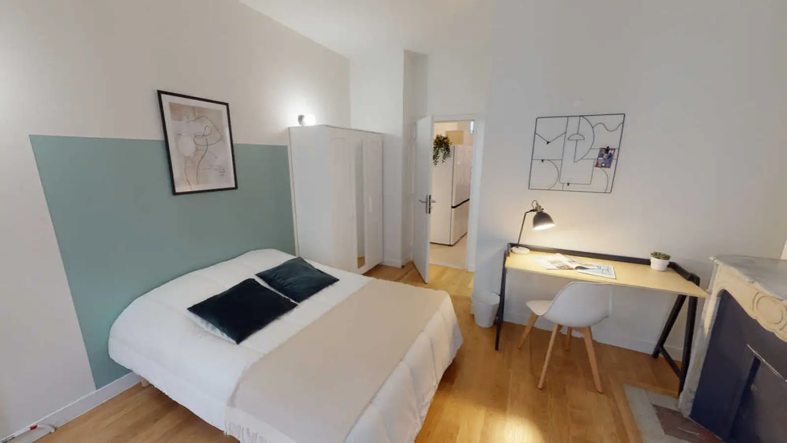 Room Rue de Turbigo in Paris