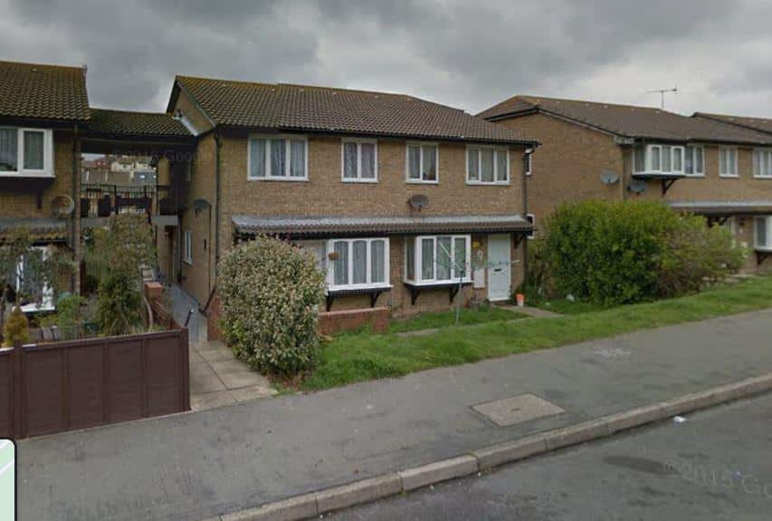 Flat Pinders Road in Hastings
