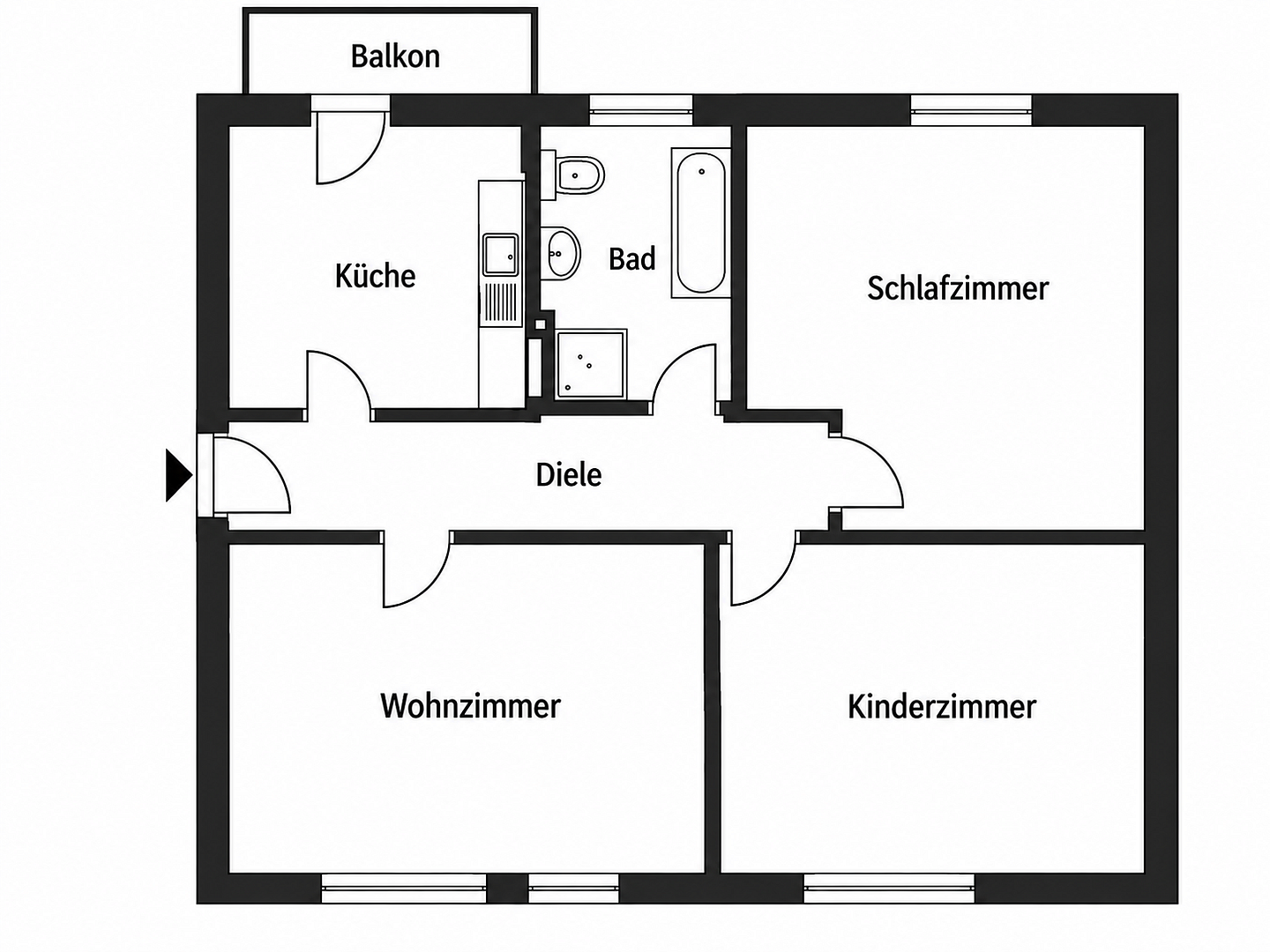 Wohnung Kurmainzer Straße in Frankfurt am Main
