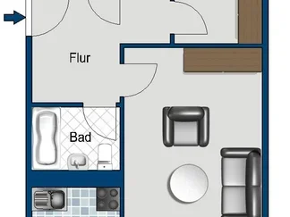 Wohnung Spremberger Straße in Dresden