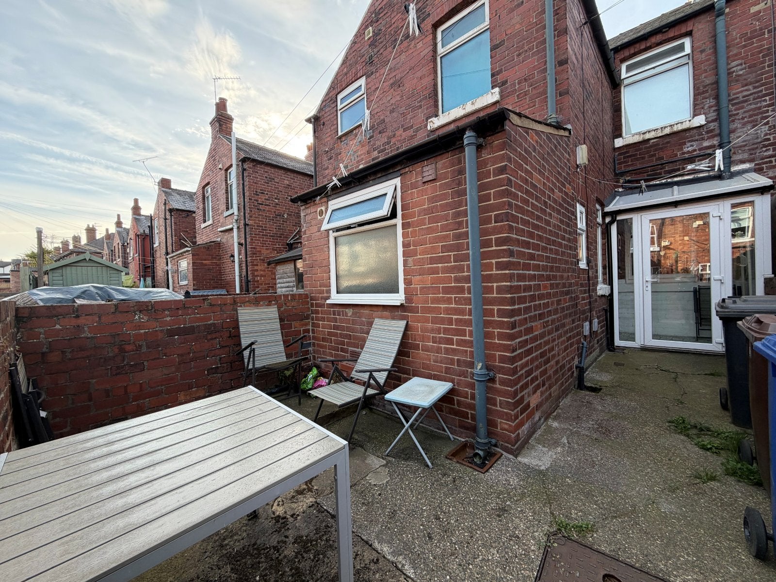 Flat York Road in Tadcaster