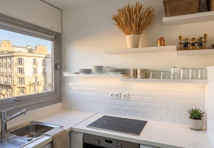 Flat Rue Eugène Millon in Paris