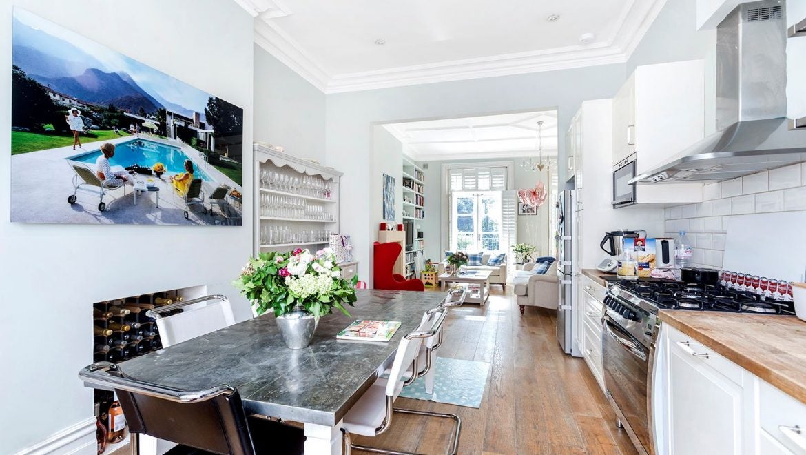 Flat Palliser Road in Greater London
