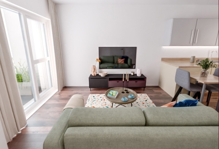 Flat Barking Wharf Square in Greater London