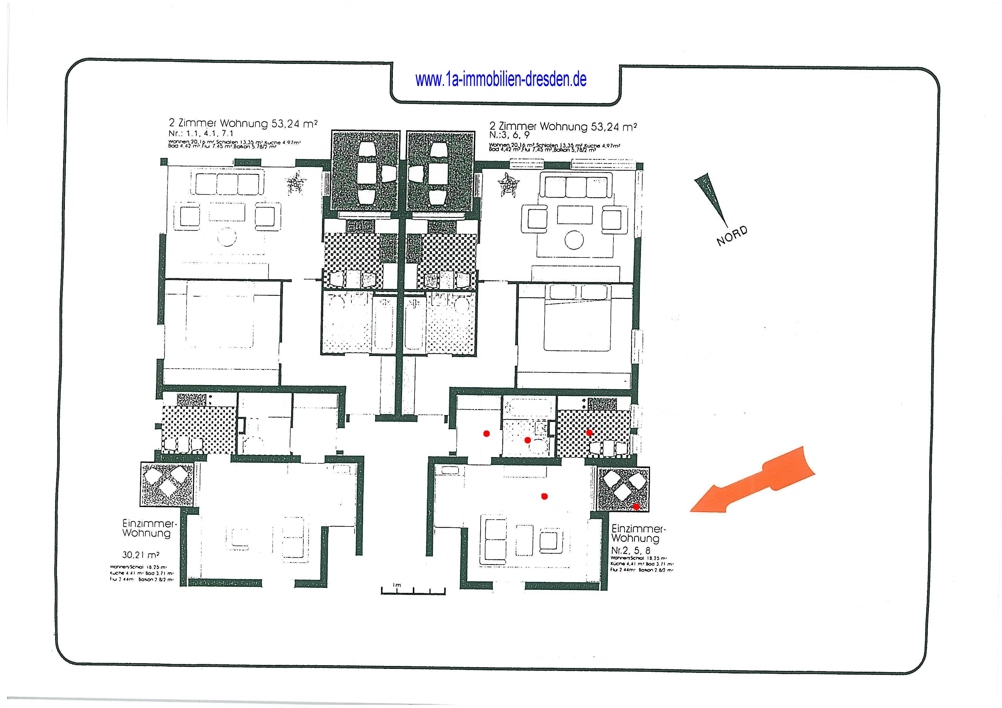 Wohnung Augsburger Straße in Dresden