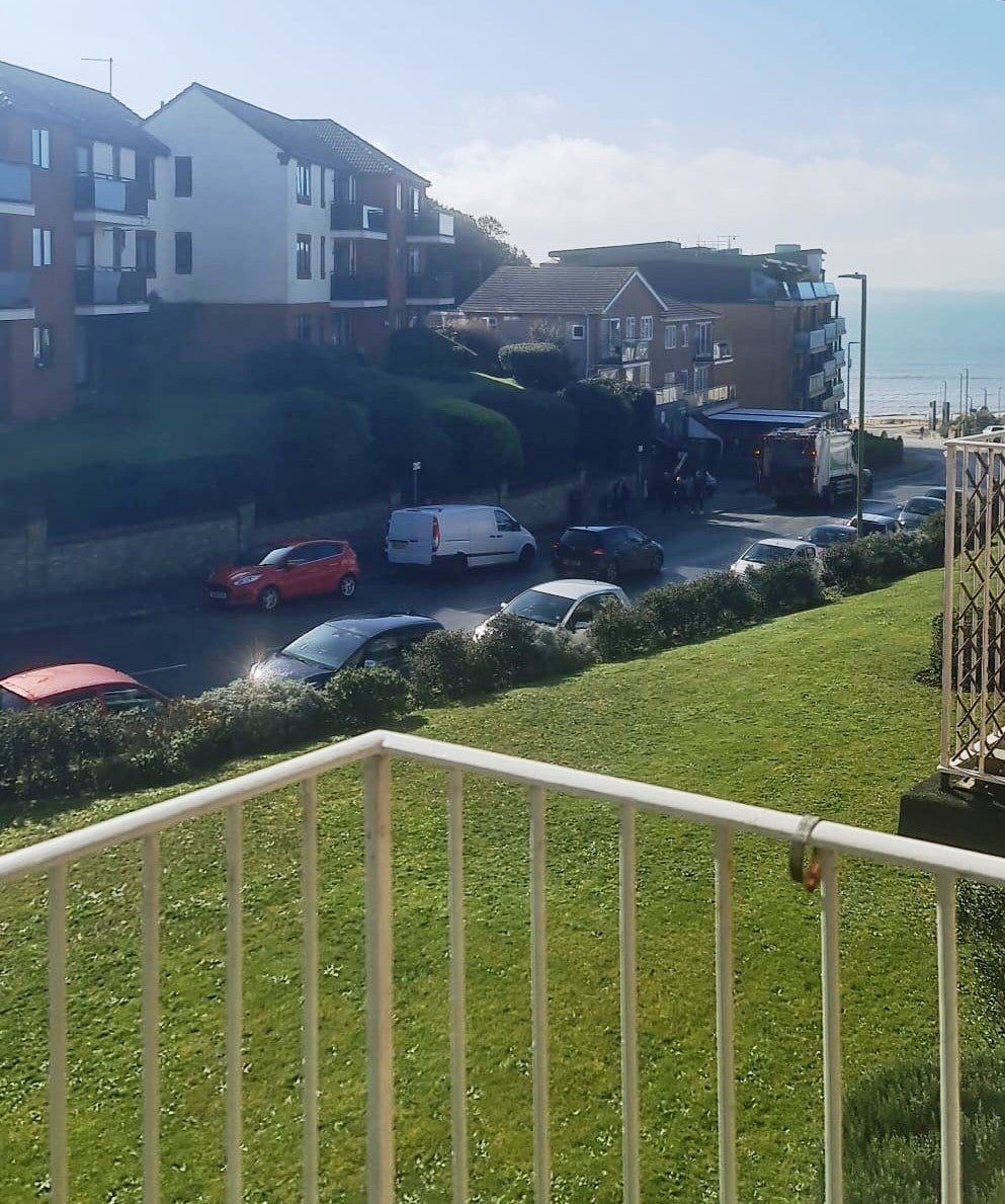 Flat Sea Road in Bournemouth