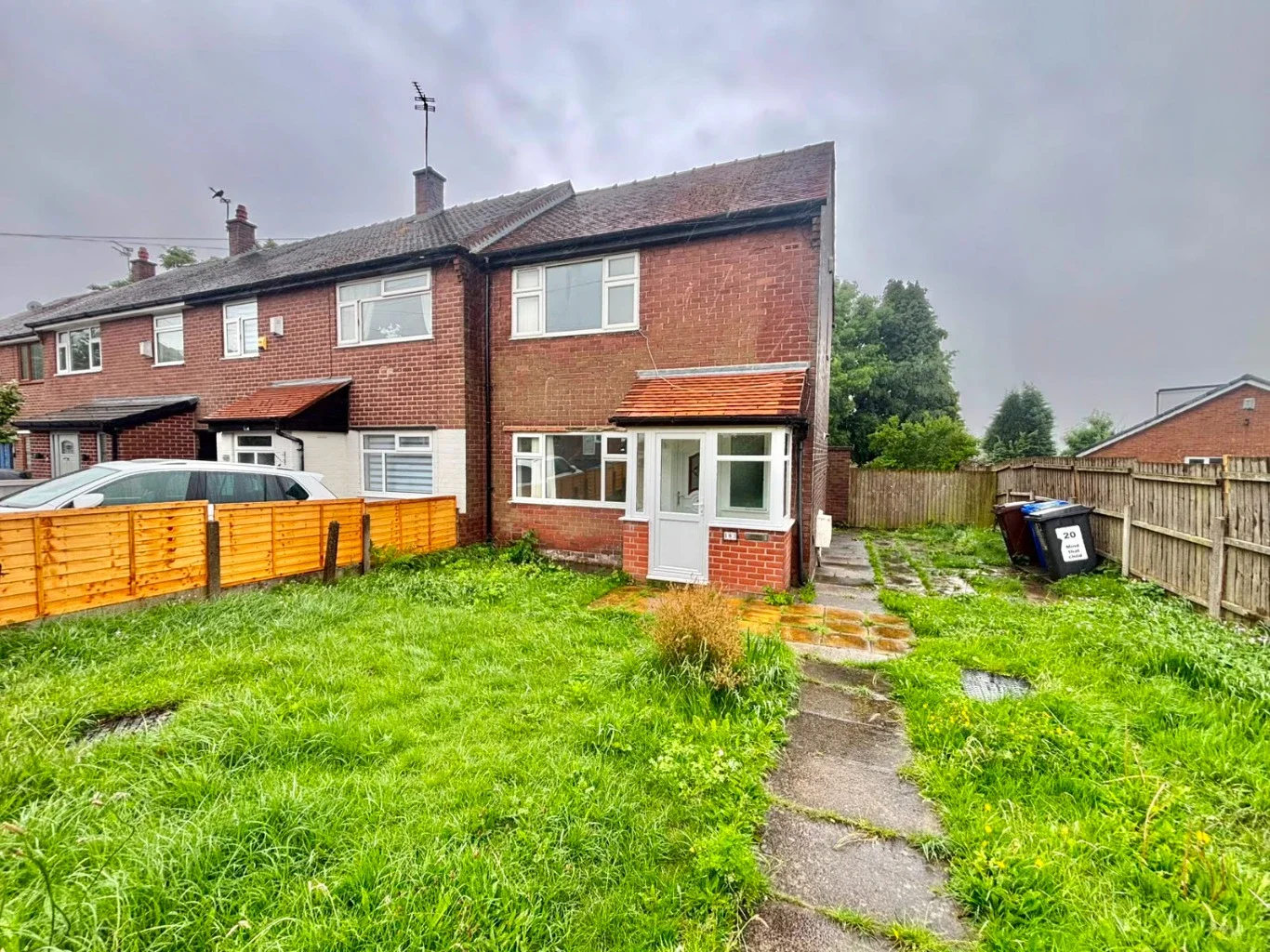 House Manor Road in Tameside