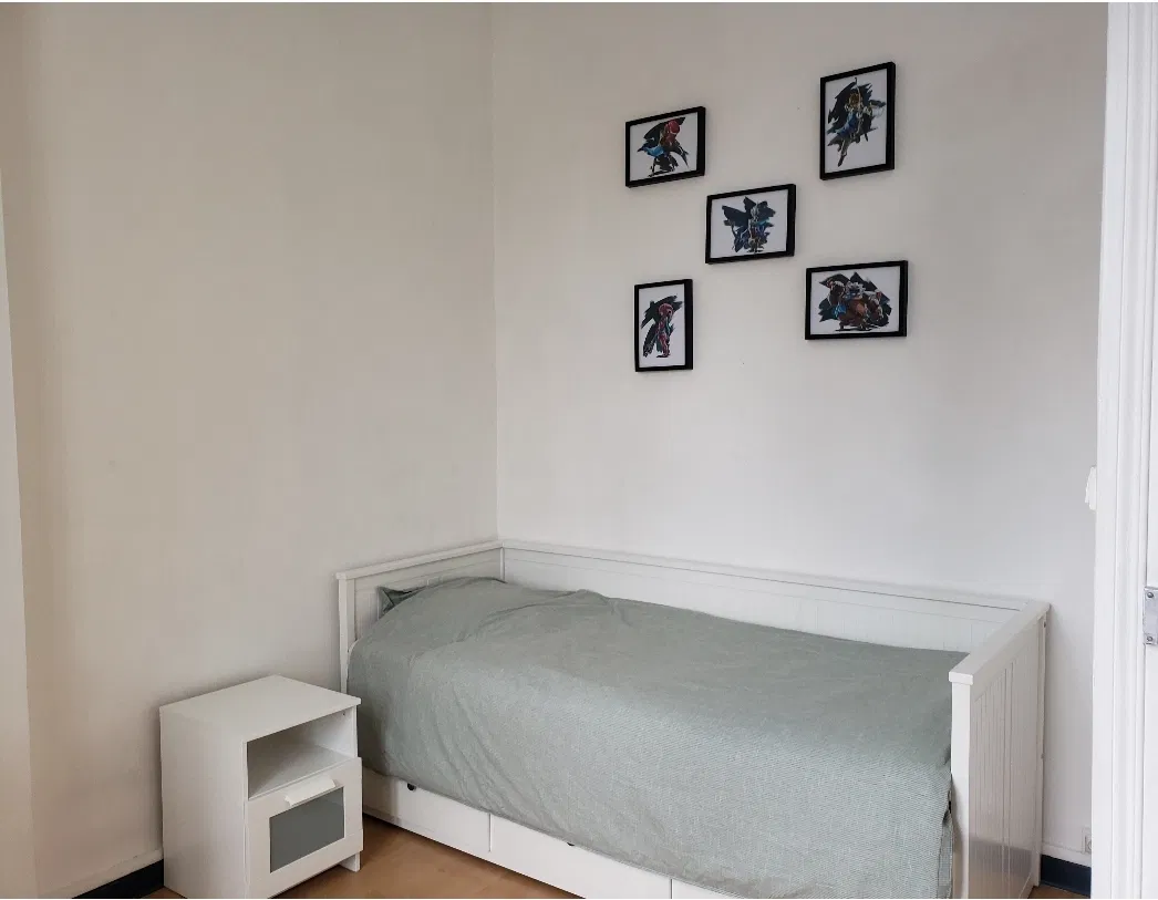 Chambre Rue Béranger à Roubaix