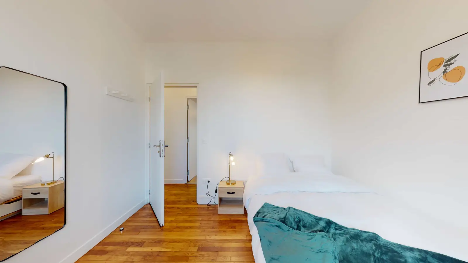 Chambre Rue des Gros Grès à Colombes