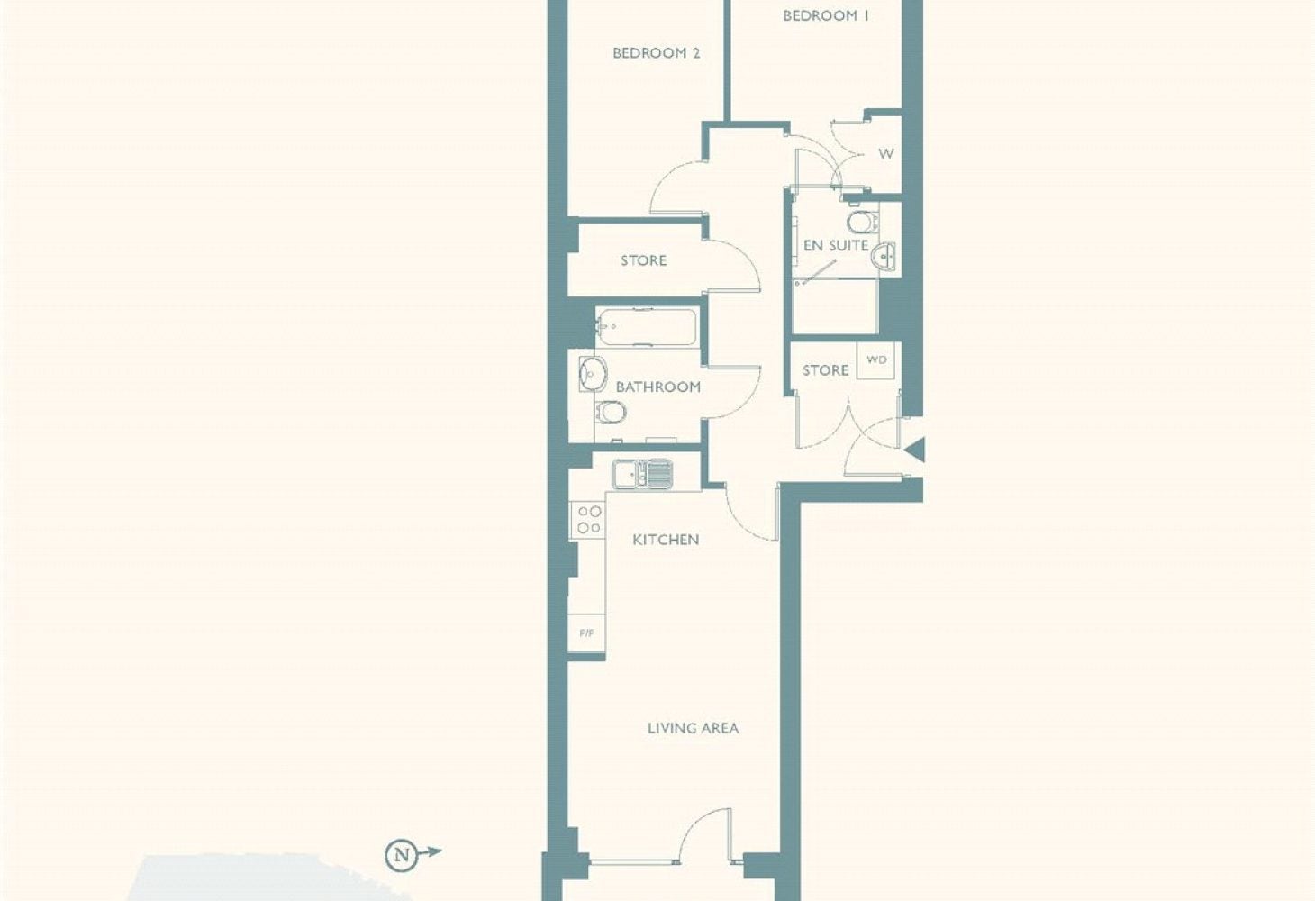 Flat Nichols Court in Chelmsford