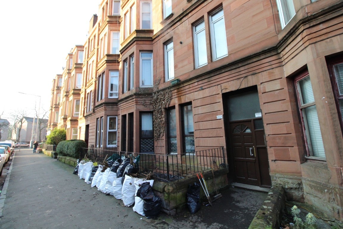 Flat Copland Road in Glasgow
