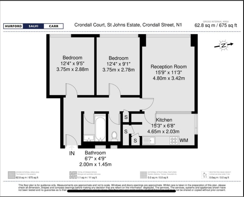 Flat Hoxton Street in Greater London